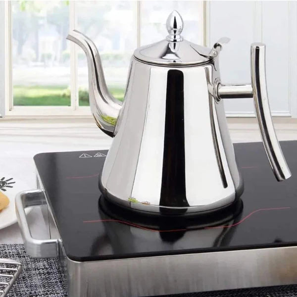 Elegant Infuser Kettle – Gold or Silver Finish | Stylish & Functional