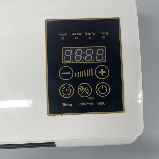 2-in-1 Hot & Cold Mobile Air Conditioner – 1800W with Remote | Wall-Mountable & Portable