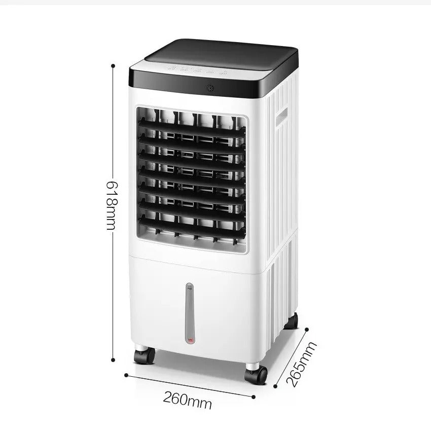 Smart Mist Air Cooler – 10L Remote Control AC | Evaporative Cooling Fan