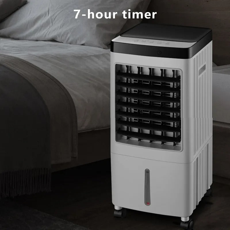 Smart Mist Air Cooler – 10L Remote Control AC | Evaporative Cooling Fan