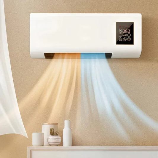 2-in-1 Hot & Cold Mobile Air Conditioner – 1800W with Remote | Wall-Mountable & Portable