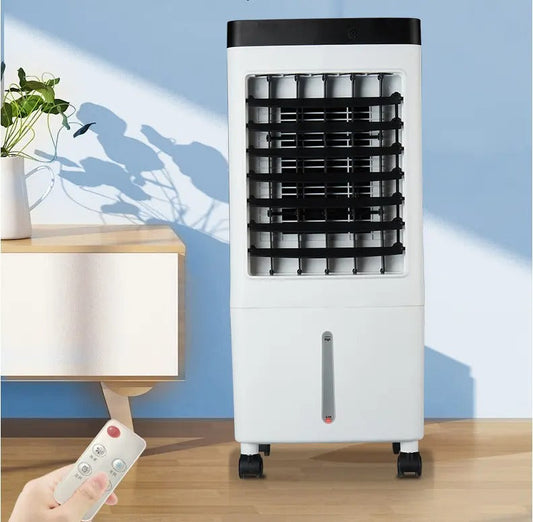 Smart Mist Air Cooler – 10L Remote Control AC | Evaporative Cooling Fan